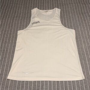 Hoka White Running Singlet Men’s Size Small Great Condition
